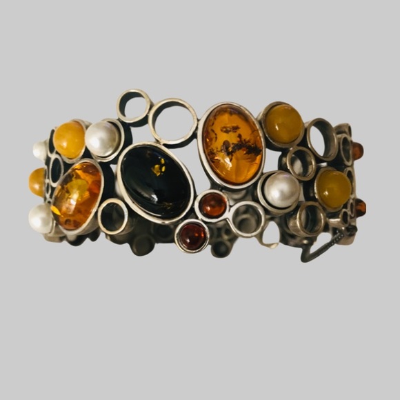 Brand Kruk Amber Multi Colors Bracelet - Picture 7 of 14